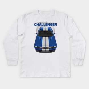 Challenger LC 2008-2014-blue Kids Long Sleeve T-Shirt